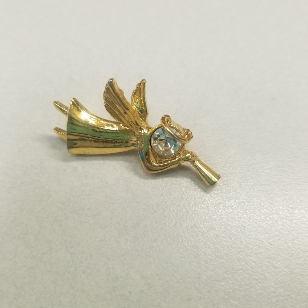Gold Angel pin